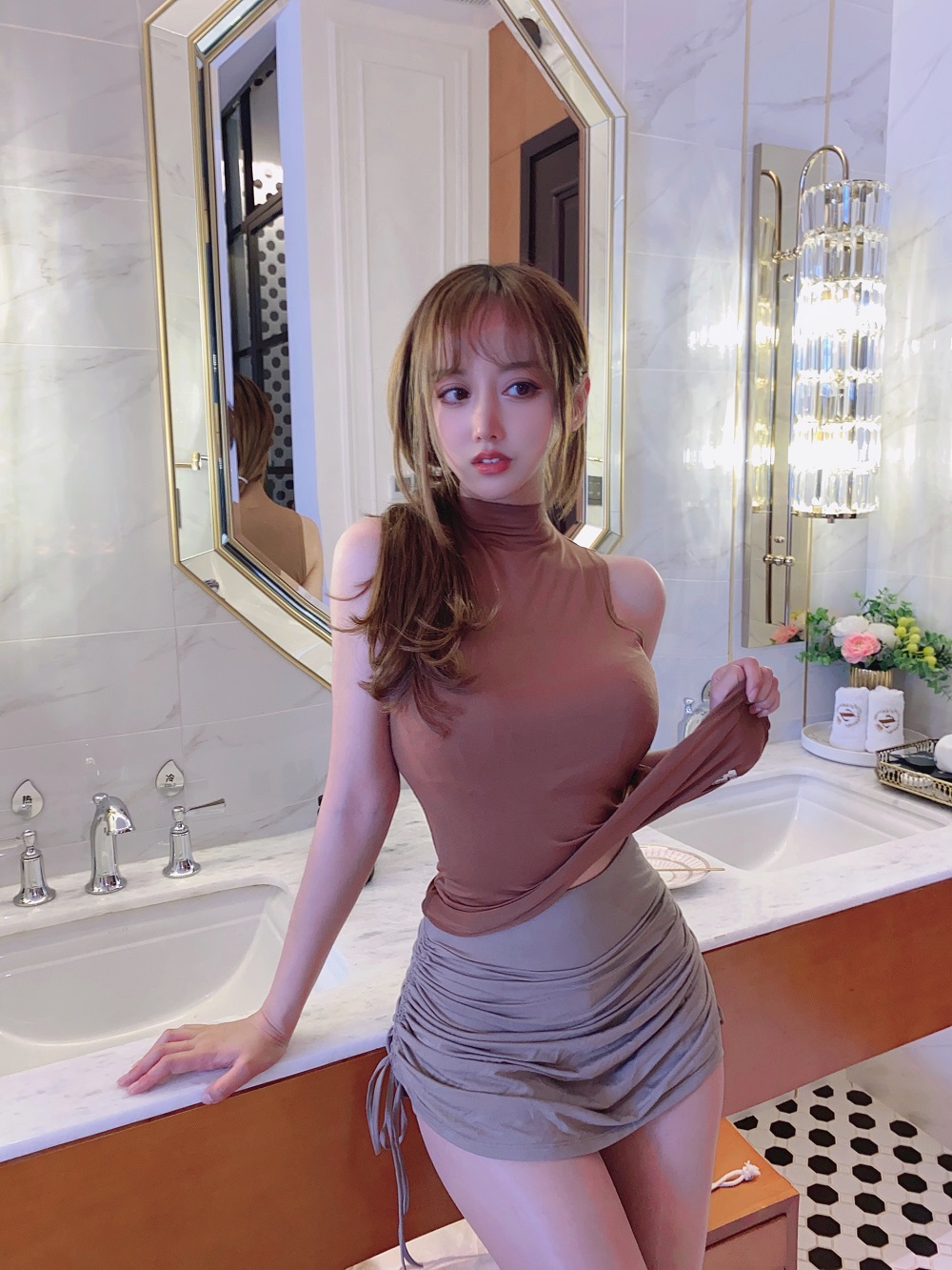 过期米线线喵-丝袜集-油亮肉丝[22P]