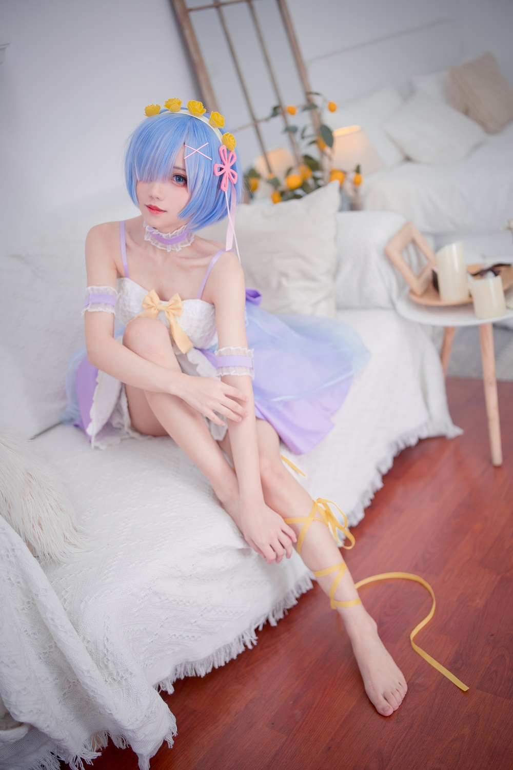 花柒Hana-蕾姆天使紫[15P]