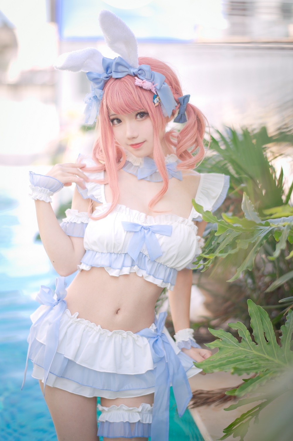 花柒Hana-夏日甜芯泳装[37P]