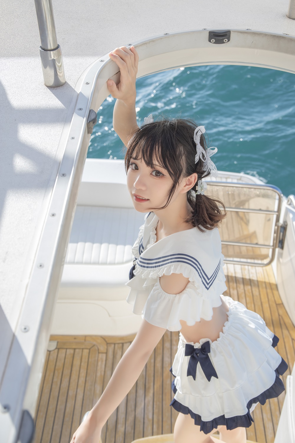 花柒Hana-三亚熊之海风泳装[12P]