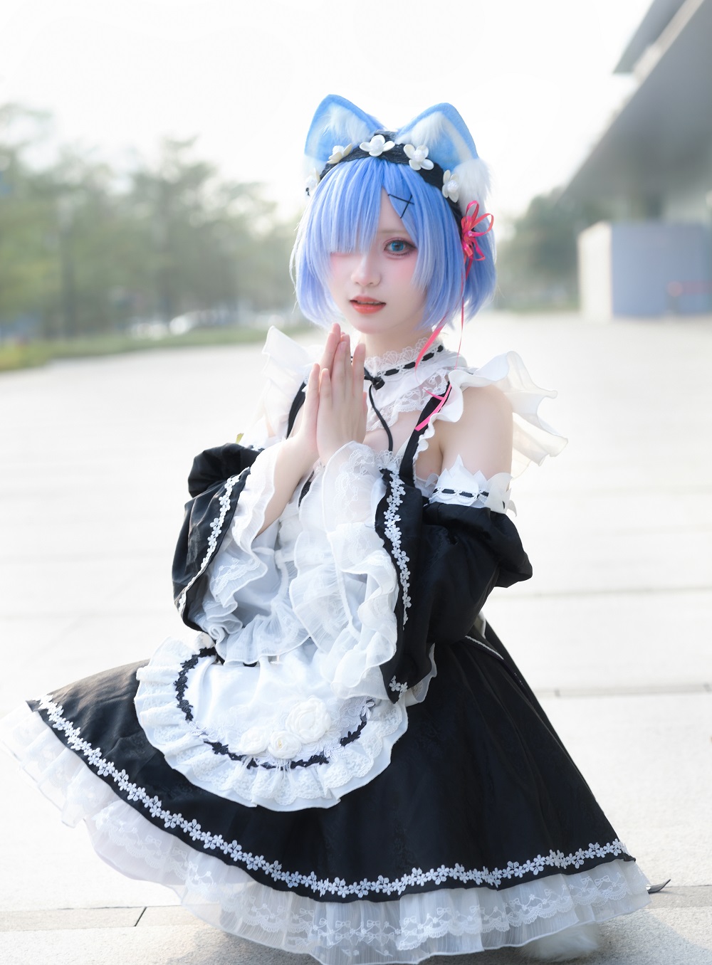 花柒Hana-萤火虫CPGZ07动漫嘉年华-猫猫蕾姆[107P+1V]