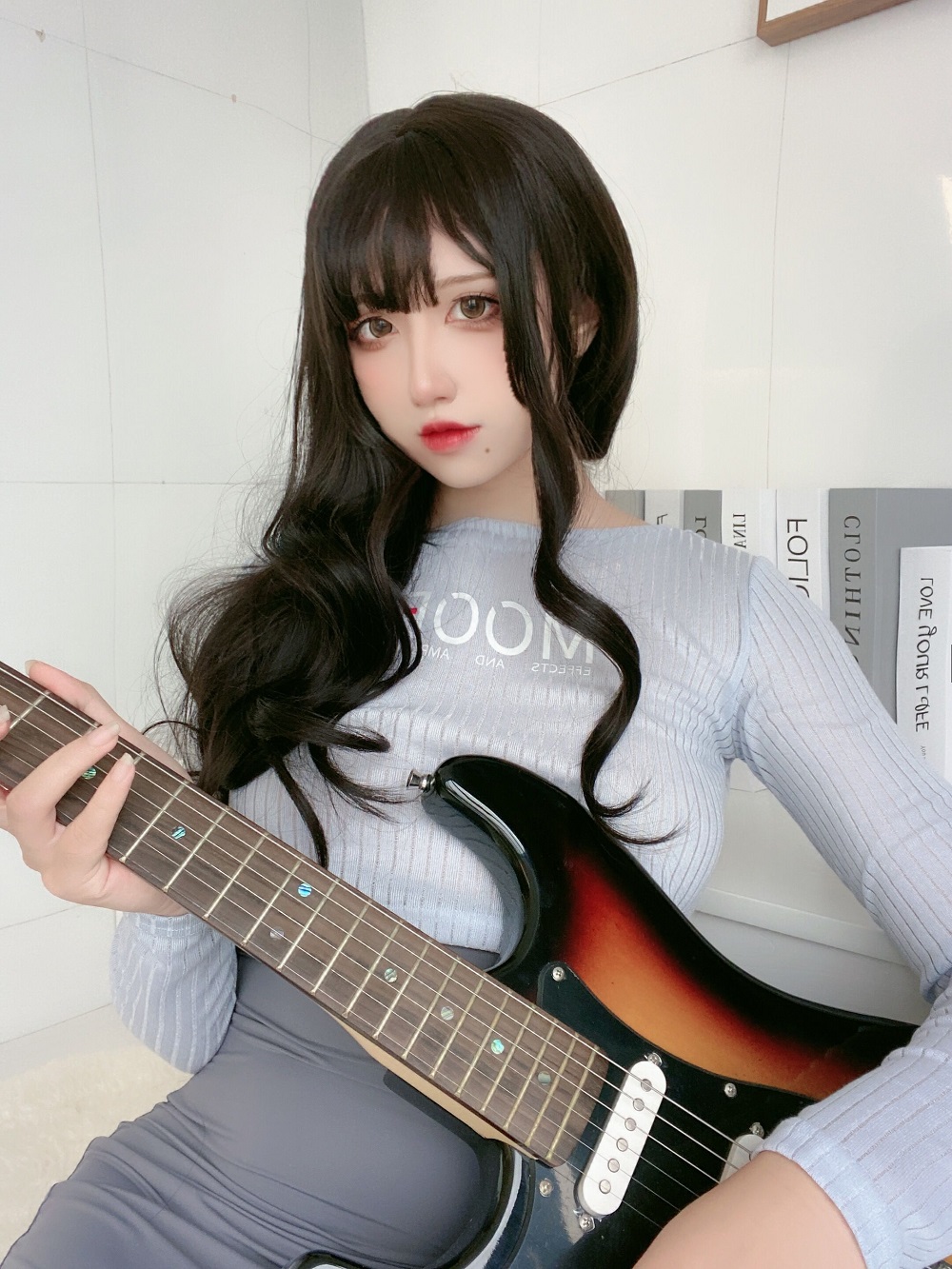 九曲Jean-吉他妹妹自拍[40P]