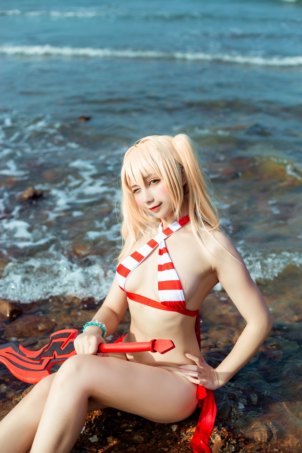 九曲Jean-FGO-尼禄泳装[14P]