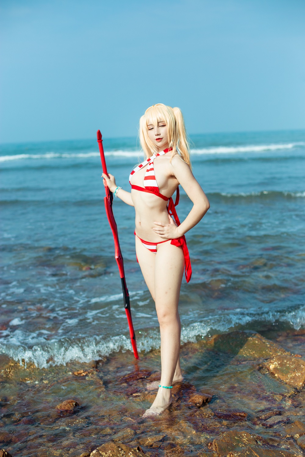 九曲Jean-FGO-尼禄泳装[14P]