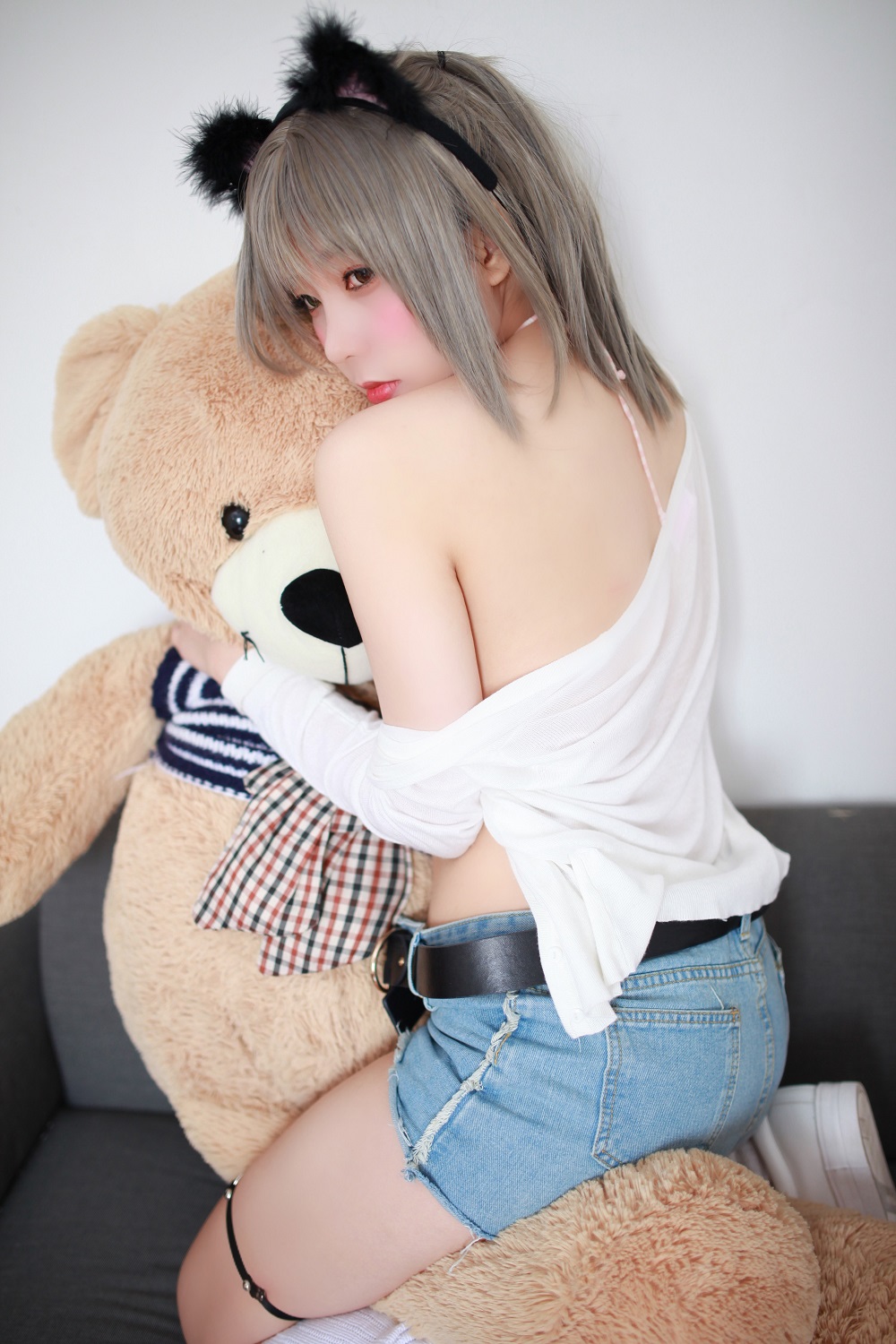 鹿野希-猫少女[75P+3V]