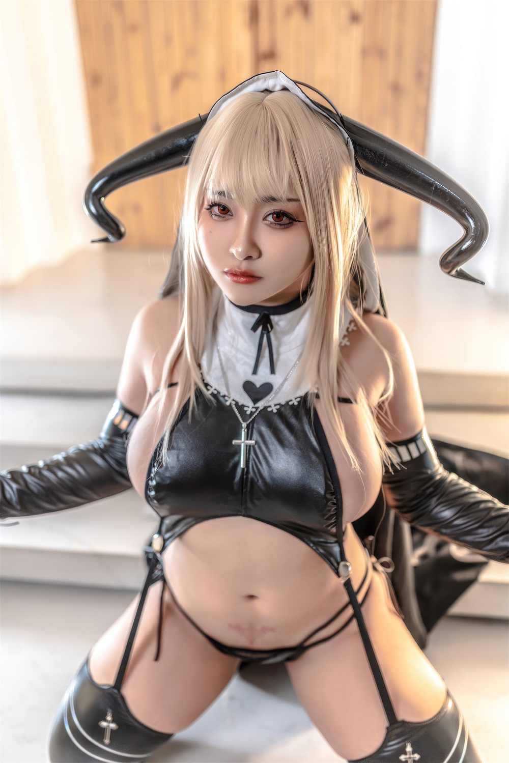 洛璃LoLiSAMA-恶魔修女[70P]