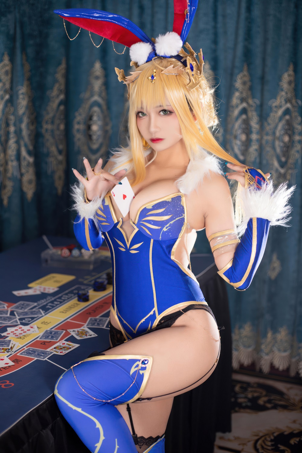 洛璃LoLiSAMA-FGO-白枪呆兔女郎[57P]