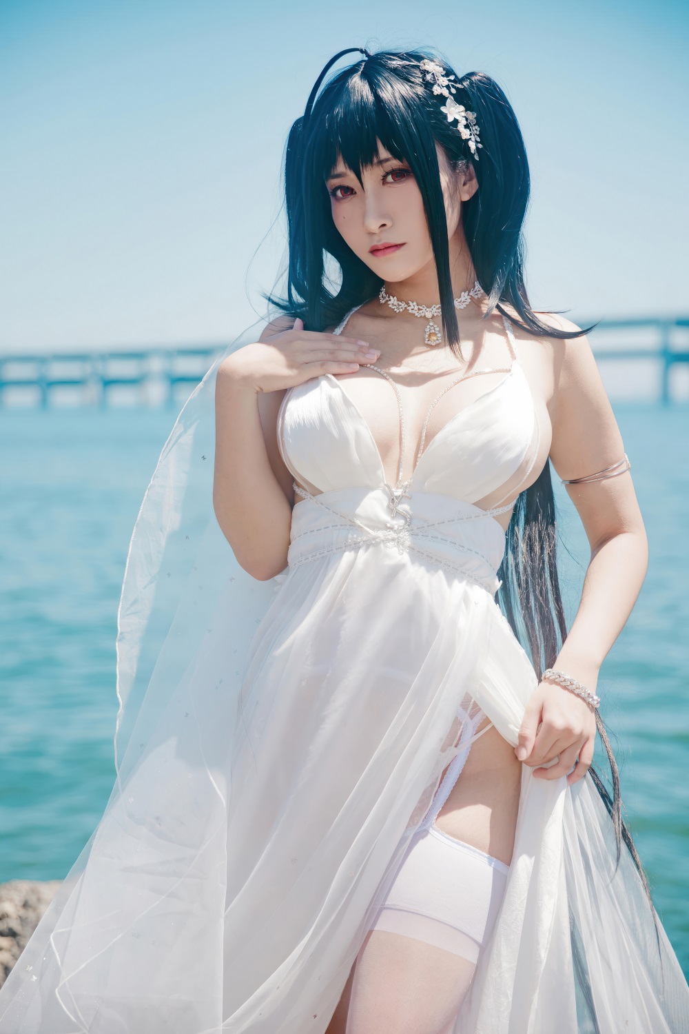 洛璃LoLiSAMA-碧蓝航线-大凤誓约花嫁[44P]