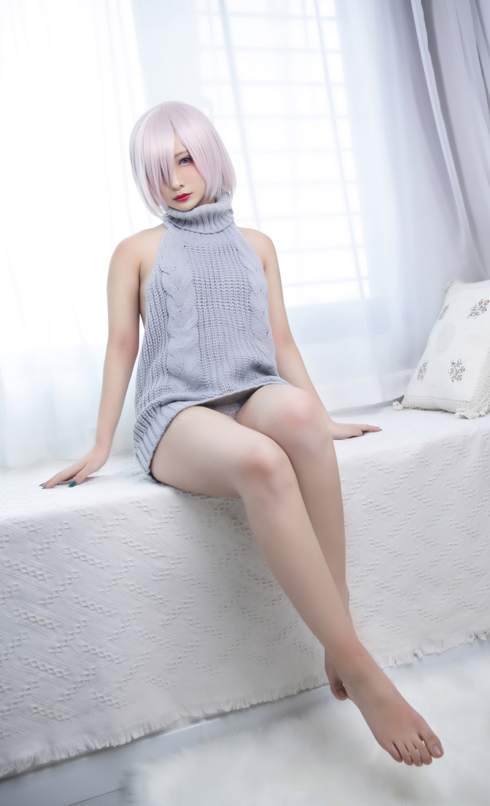 洛璃LoLiSAMA-玛修露背毛衣[23P]