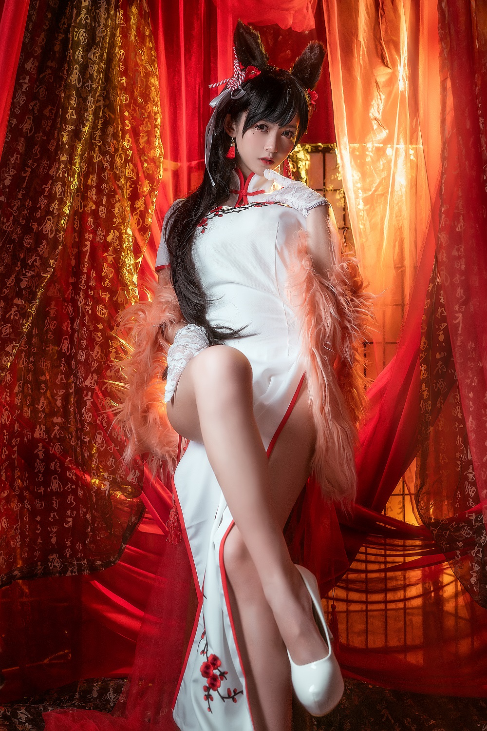 鱼霏儿-爱宕旗袍[14P]