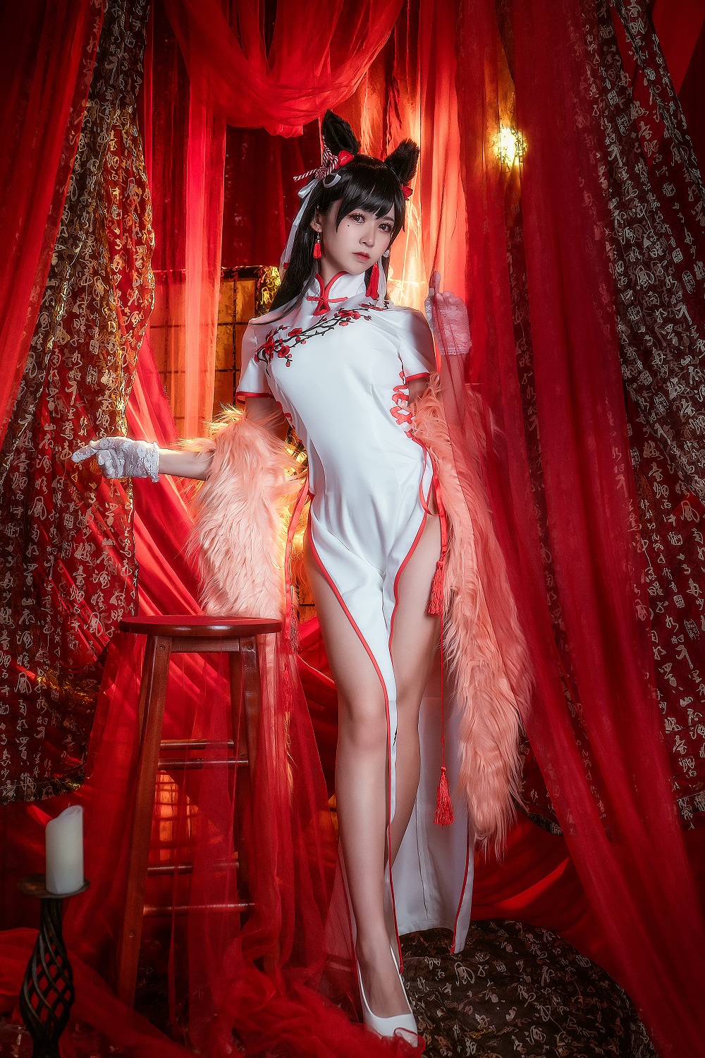 鱼霏儿-爱宕旗袍[14P]