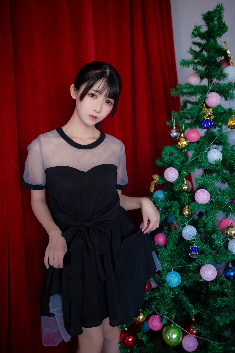 鳗鱼霏儿-加藤惠礼服[13P]