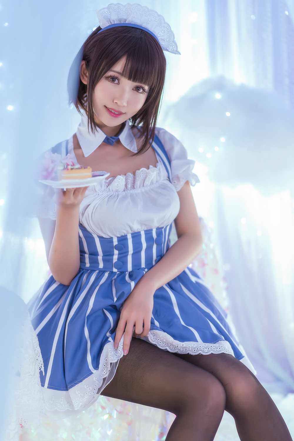 鳗鱼霏儿-加藤惠女仆[19P]