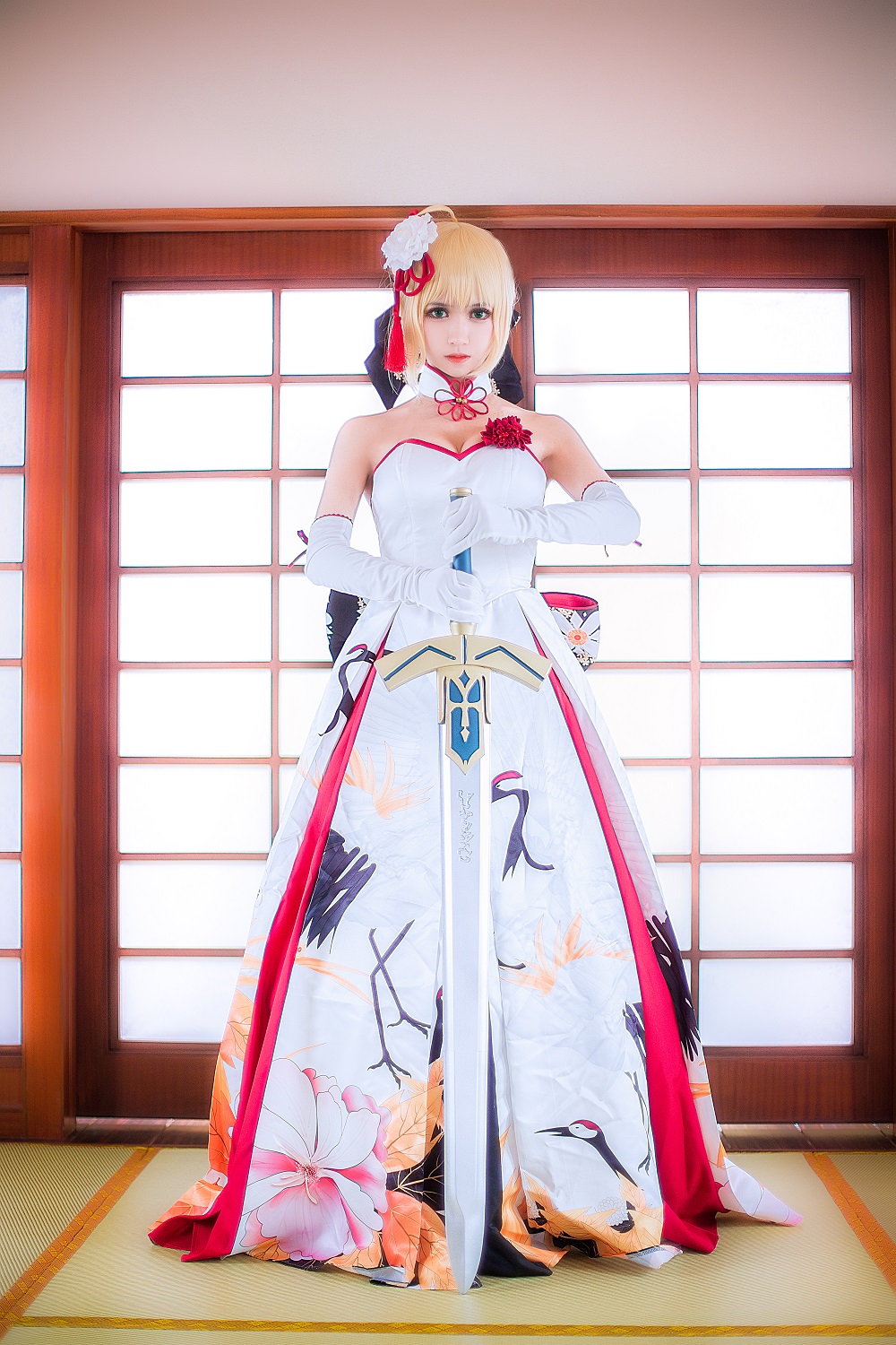 鳗鱼霏儿-King of Knight-和风礼服[18P]