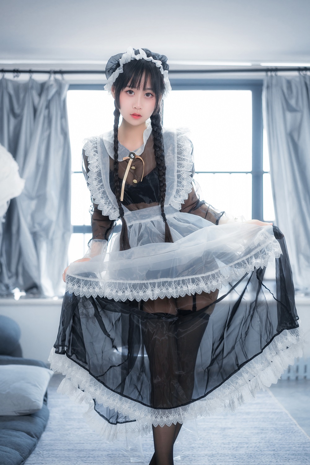 萌芽儿-透明女仆[27P]
