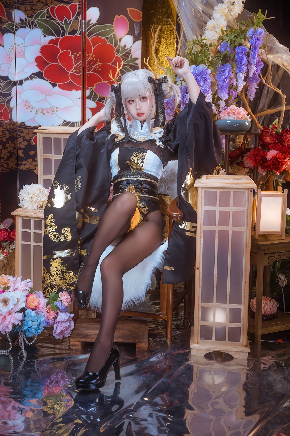 萌芽儿-布兰儿白兔和服[18P]