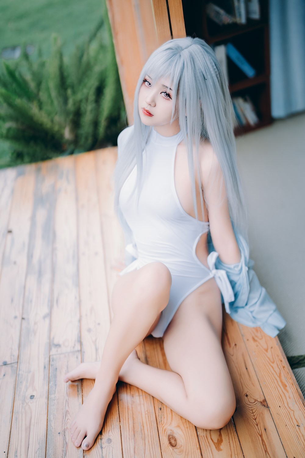 萌芽儿-白泳装[25P]
