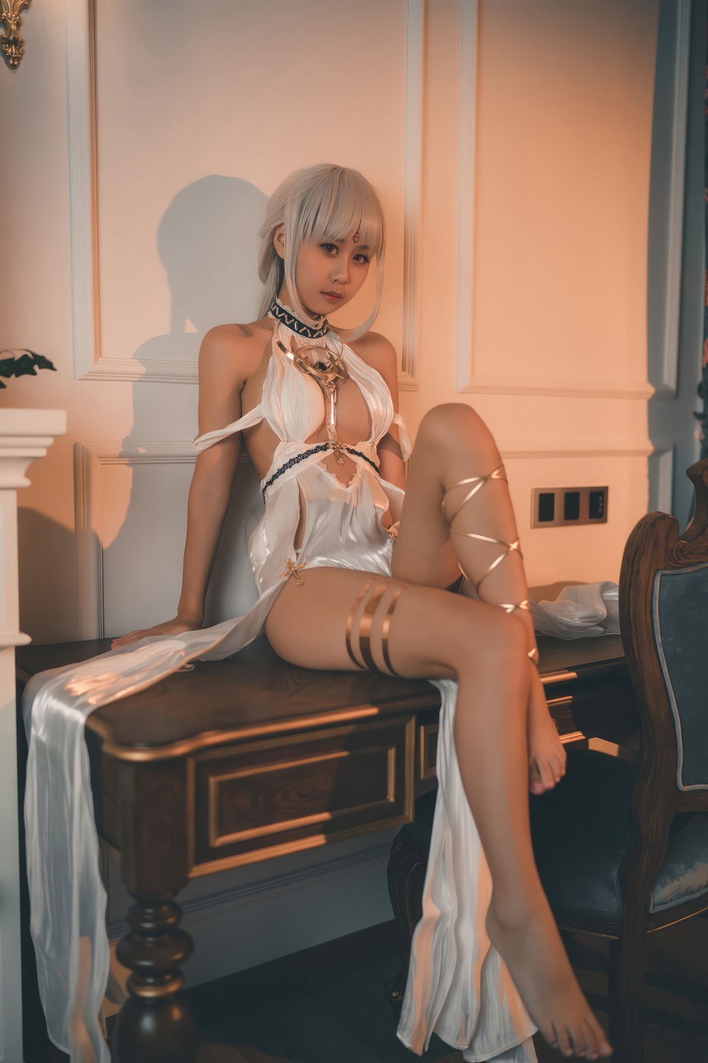 萌芽儿-碧蓝航线-马萨诸塞礼服[30P]