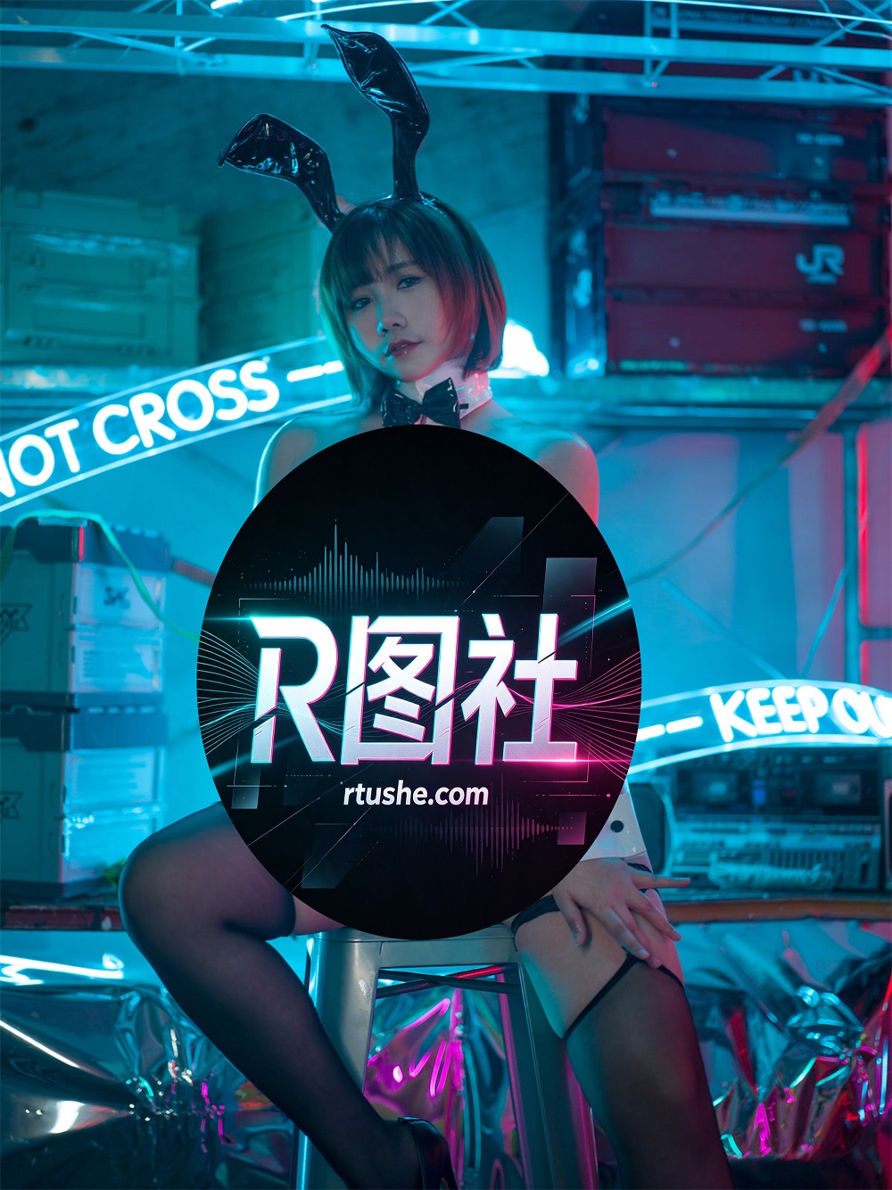 麻花麻花酱-透明兔女郎[40P+1V]
