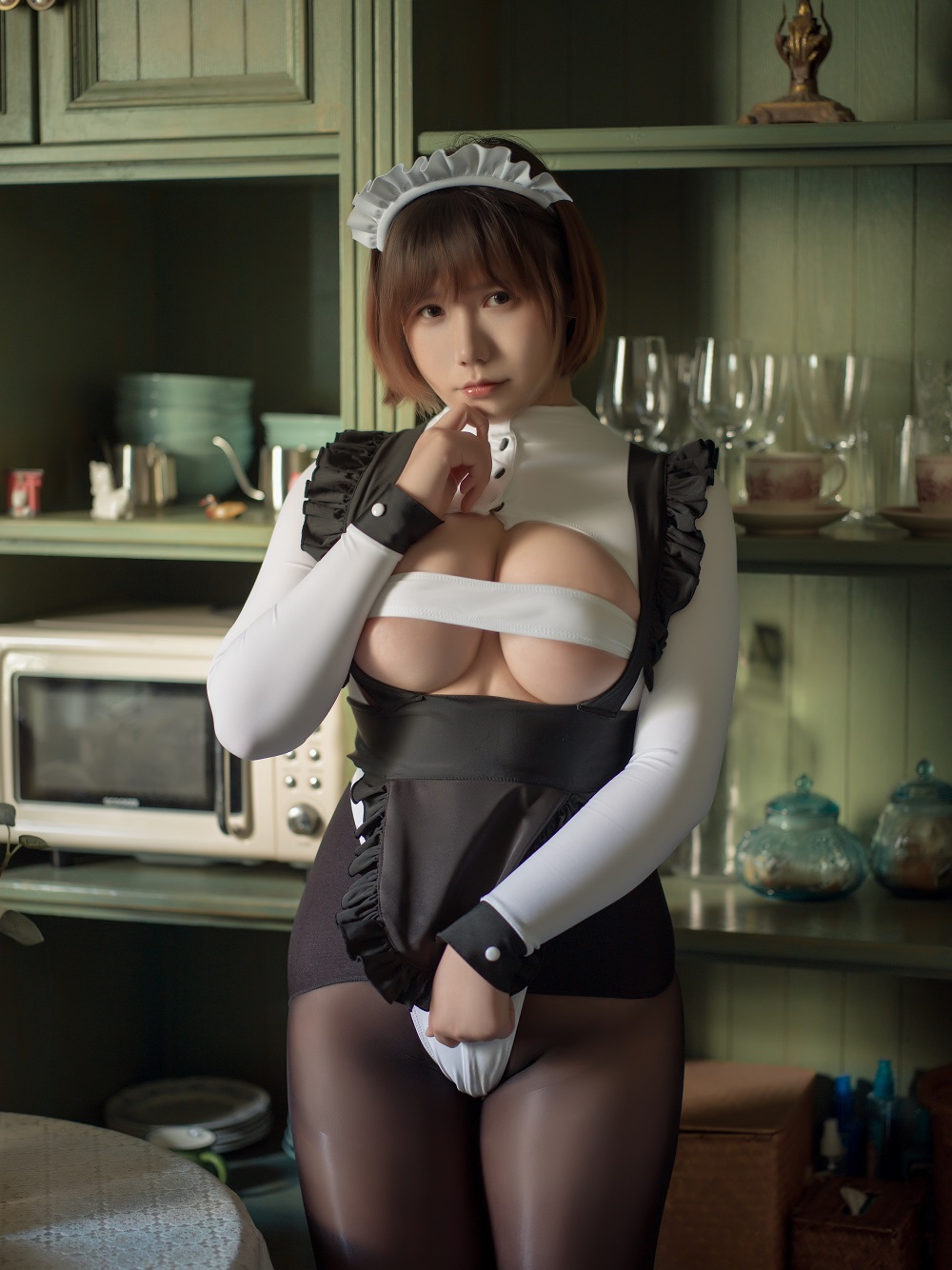 麻花麻花酱-女仆系列[67P+3V]