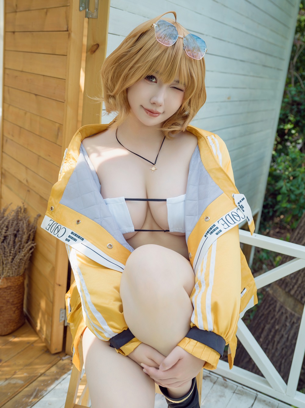麻花麻花酱-Nikke-阿妮斯泳装[33P+1V]