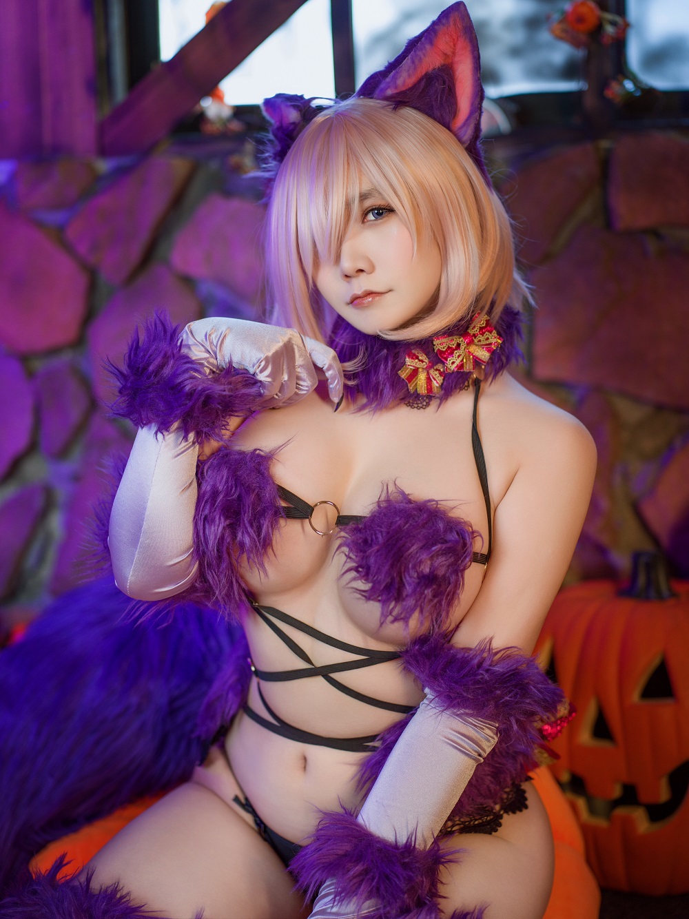 麻花麻花酱-FGO-玛修·危险野兽[25P]