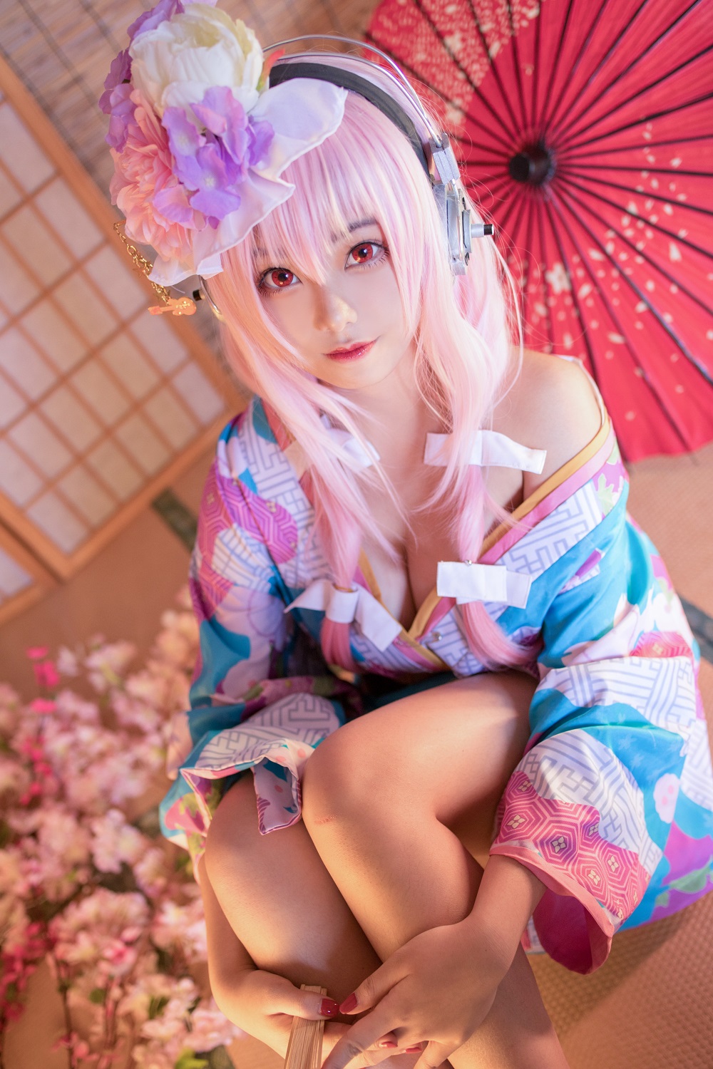 蜜汁猫裘-索尼子和服[19P]