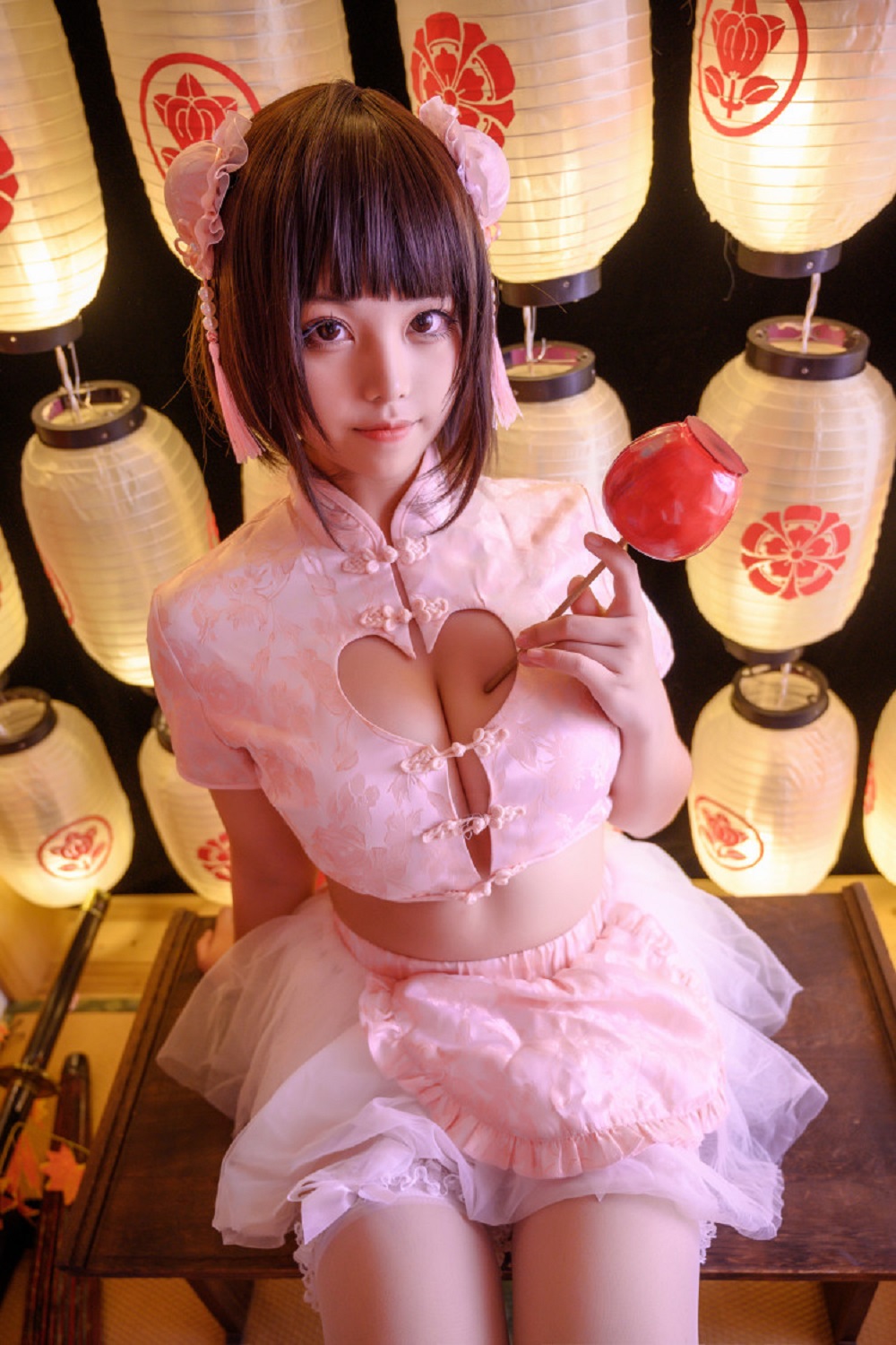 蜜汁猫裘-中华娘[77P]
