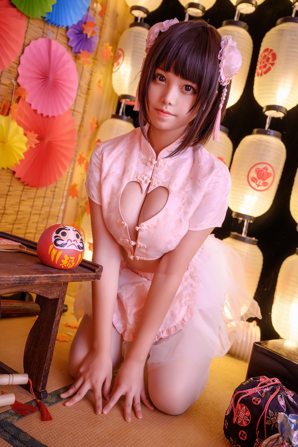 蜜汁猫裘-中华娘[77P]