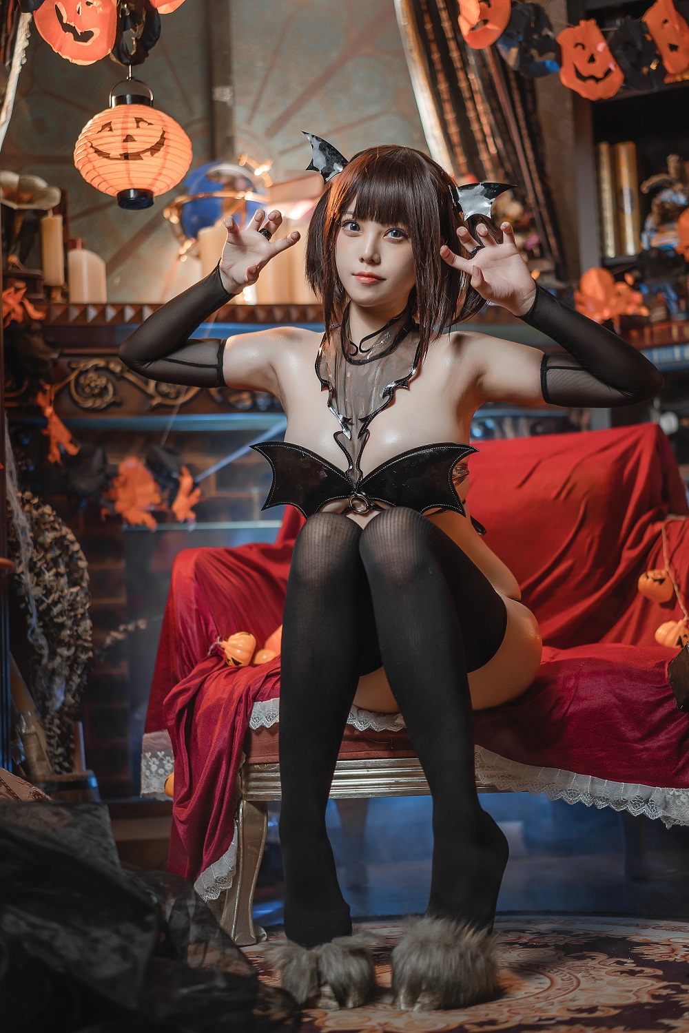 蜜汁猫裘-羊蹄魅魔[50P]