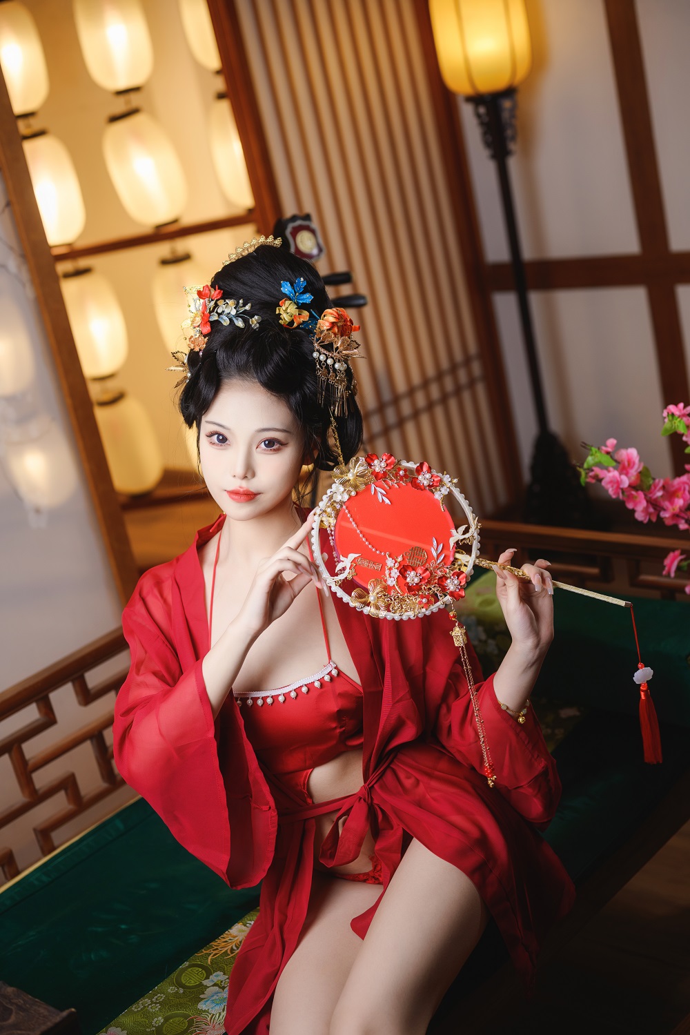 蜜汁猫裘-唐宫夜宴[61P+1V]