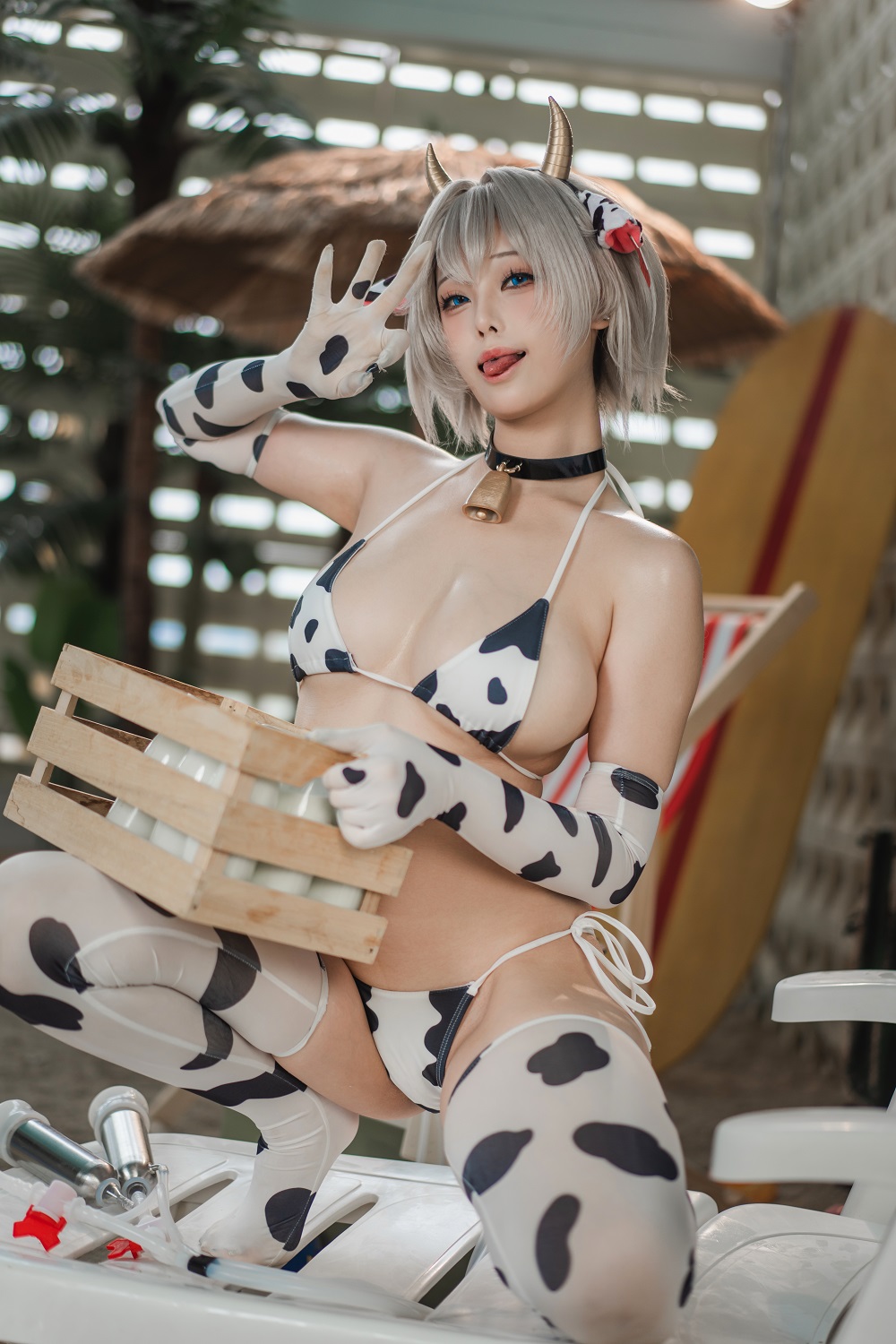 蜜汁猫裘-棕色尘埃奶牛[173P+2V]