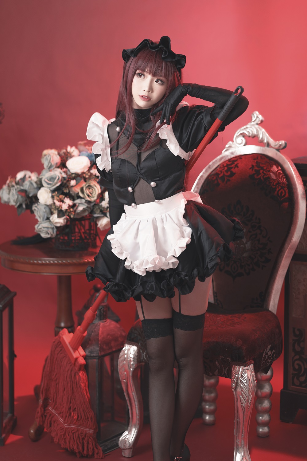 面饼仙儿-FGO-斯卡哈女仆[20P]