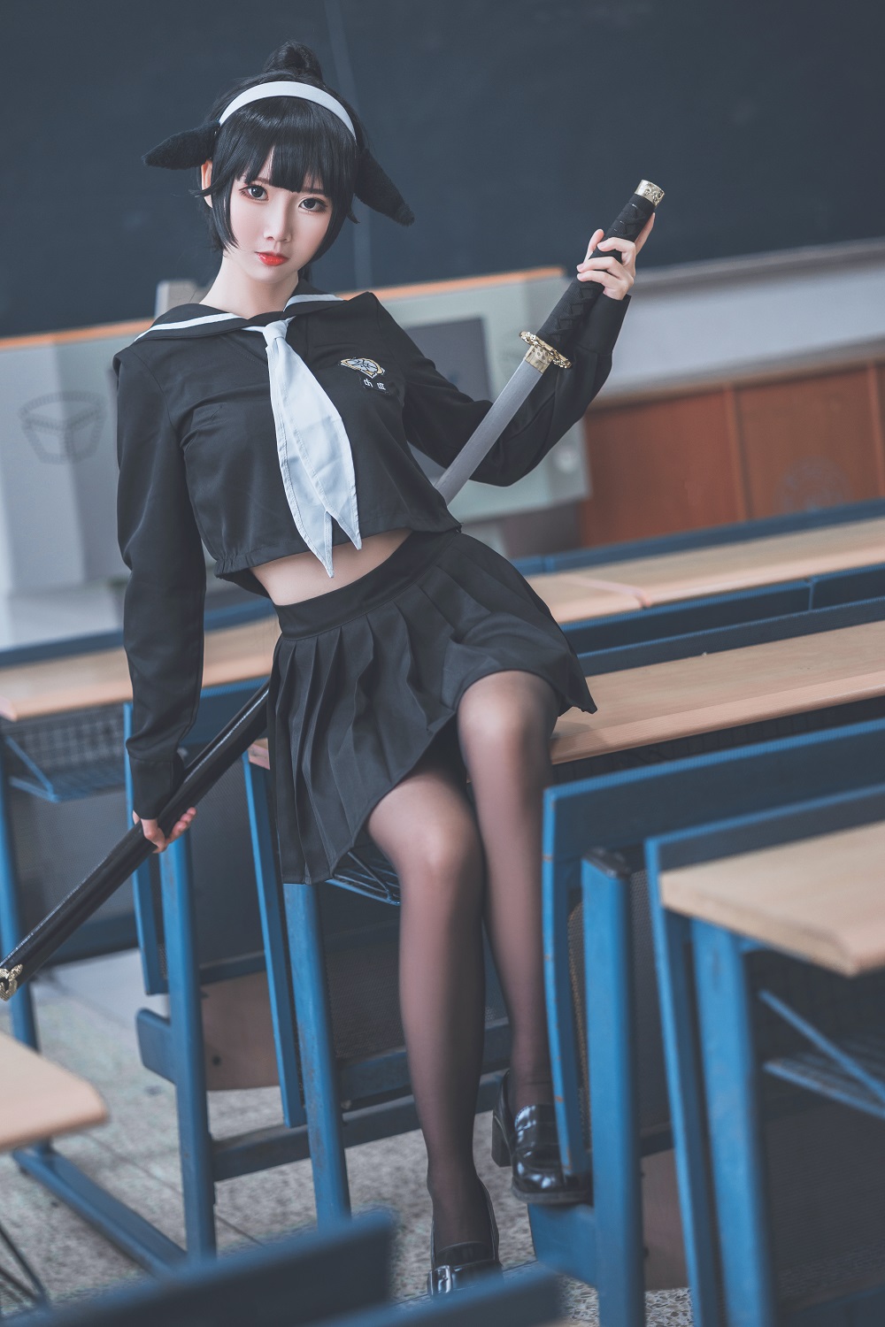 面饼仙儿-高雄校服[34P]