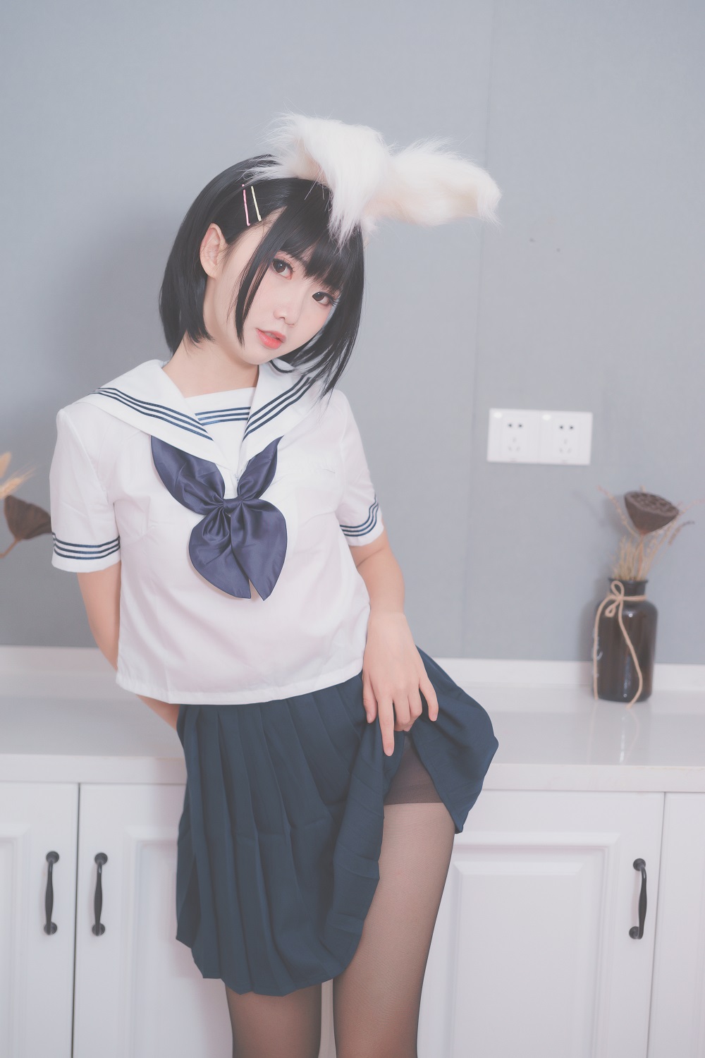 面饼仙儿-兔耳JK[17P]