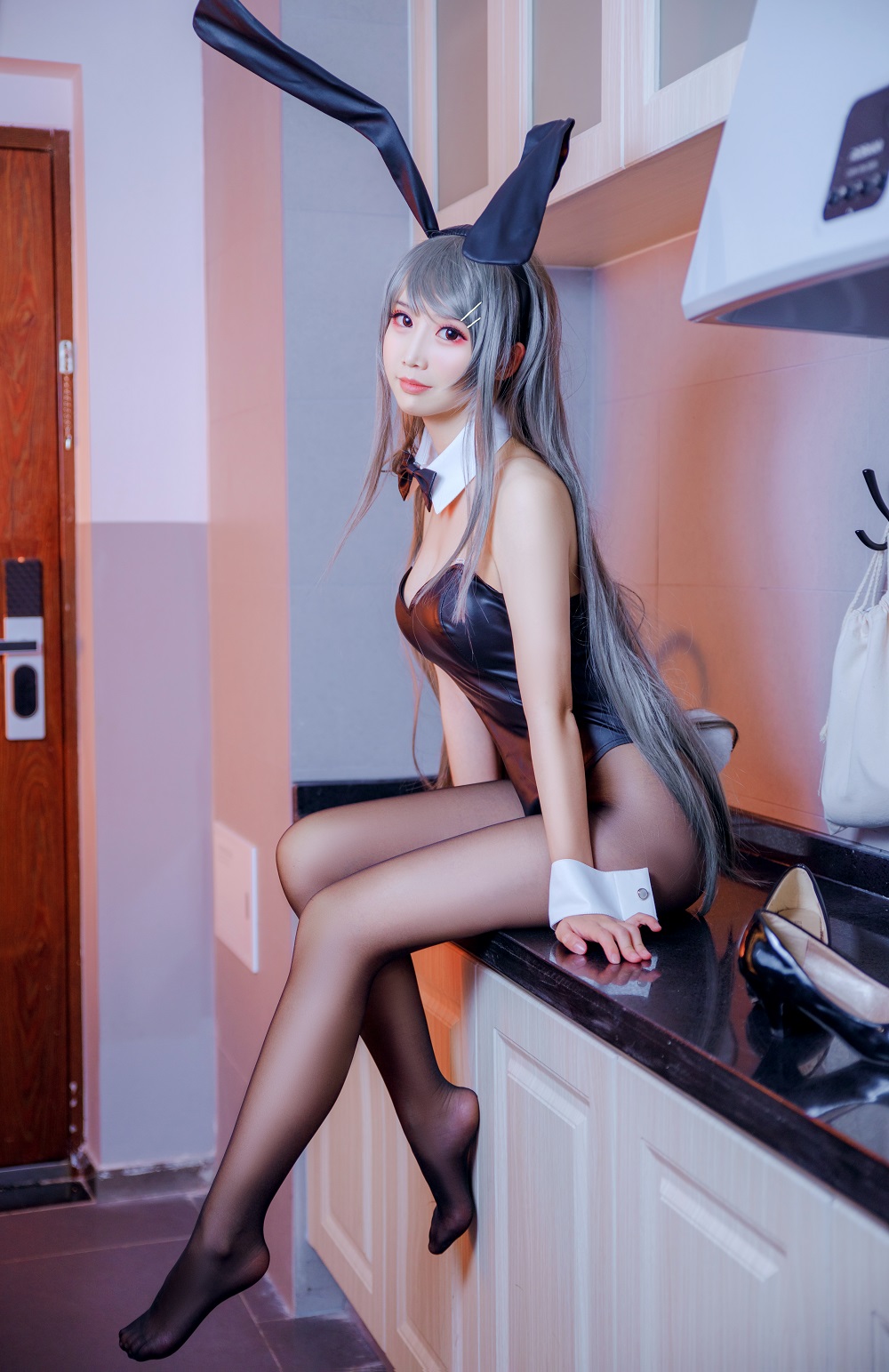 面饼仙儿-樱岛麻衣兔女郎2.0[17P]
