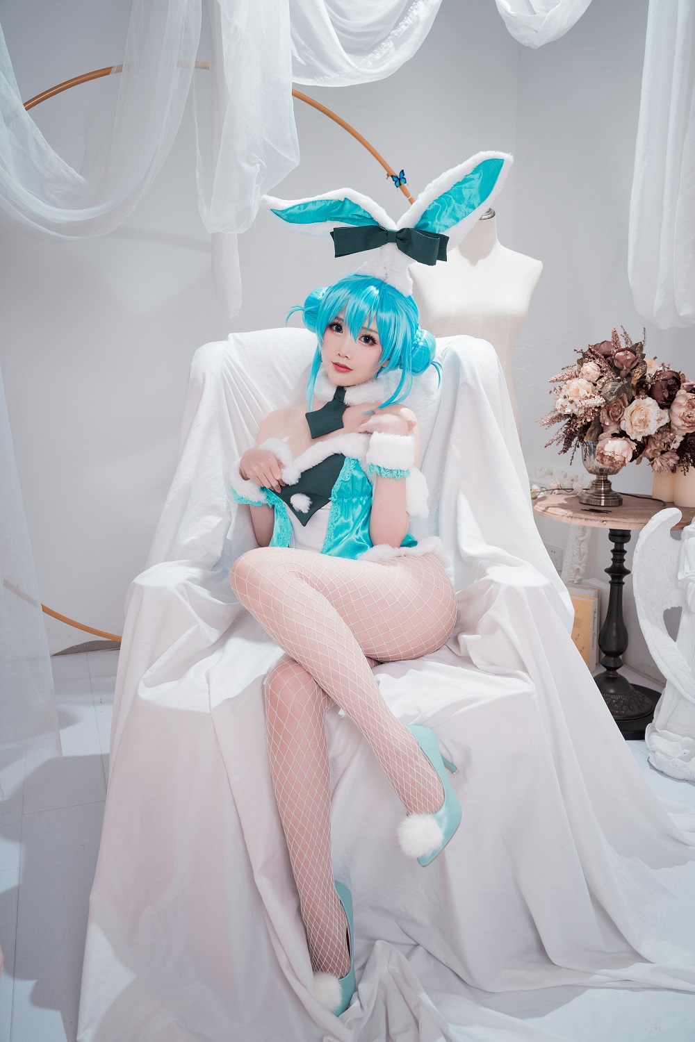 面饼仙儿-初音白兔女郎[17P]