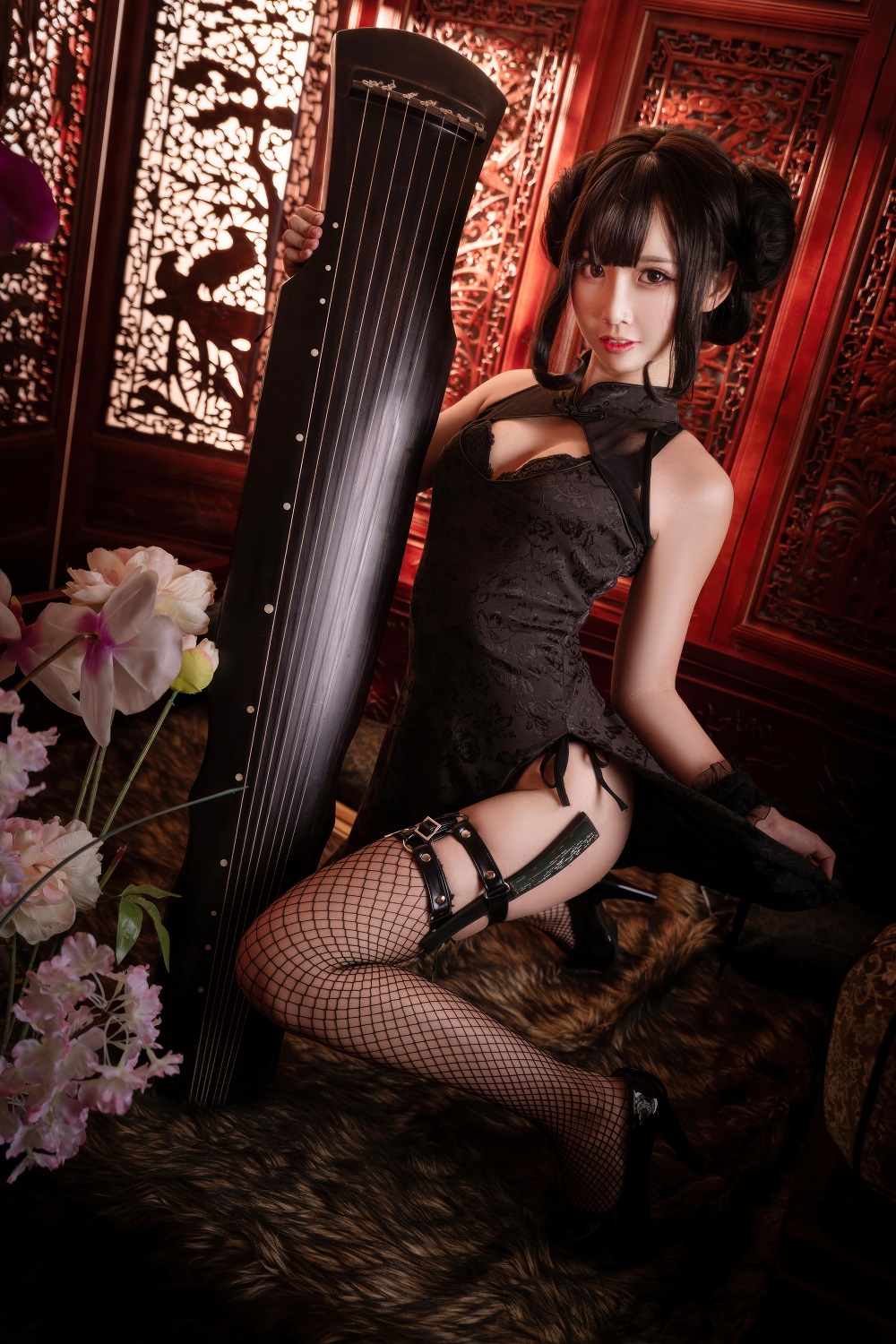 面饼仙儿-魔女旗袍[33P]