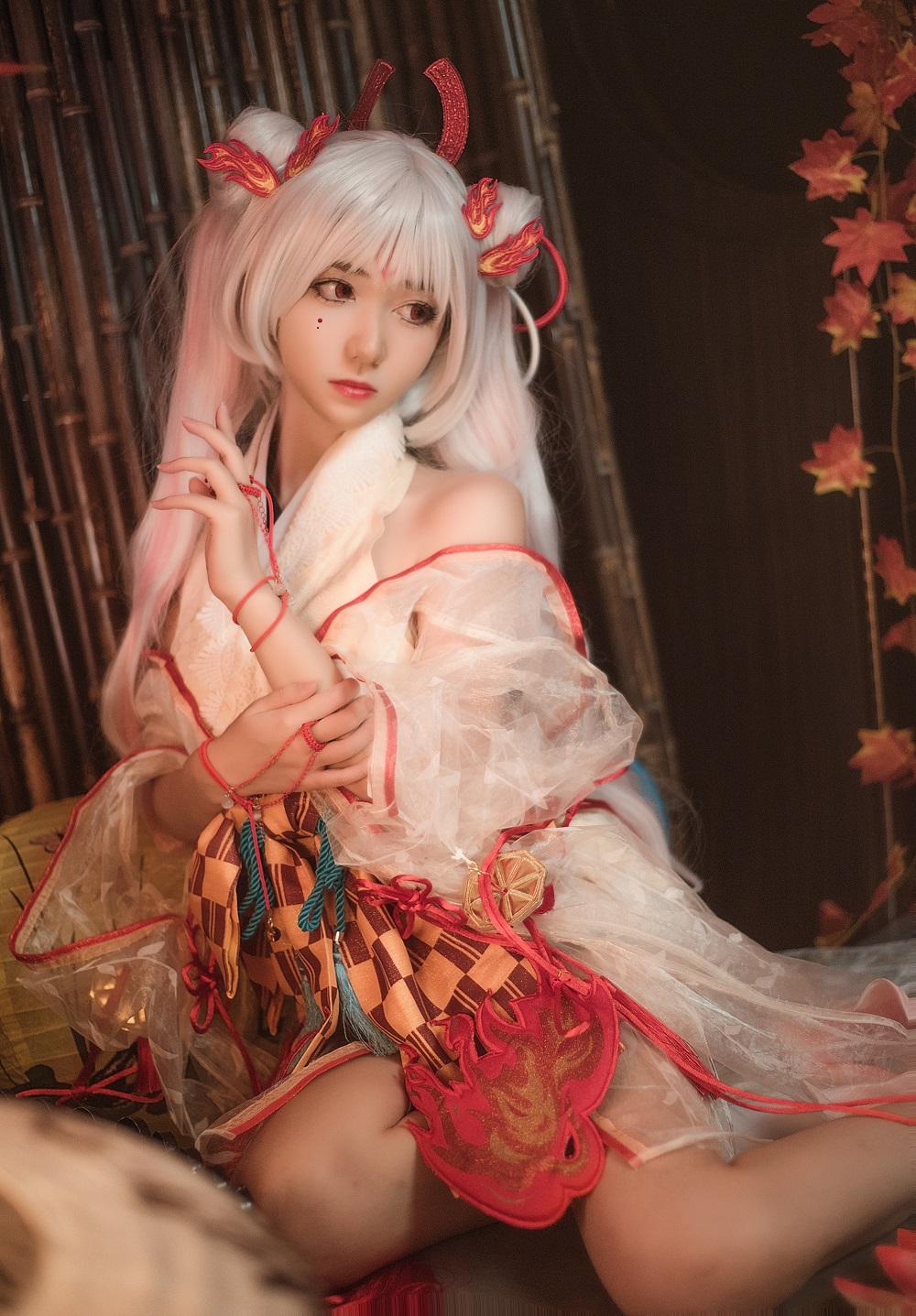 南桃Momoko-不知火和服[13P]