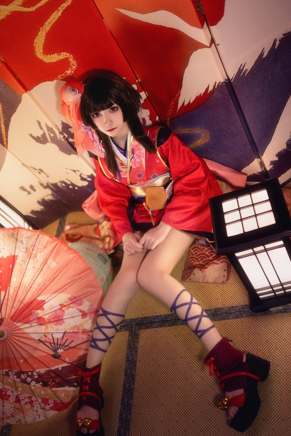 南桃Momoko-神乐和服[13P]