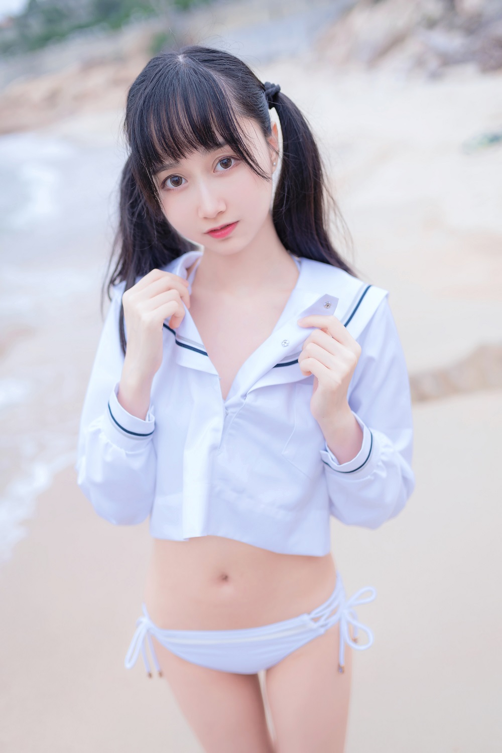 木棉棉-海边吊带[30P]