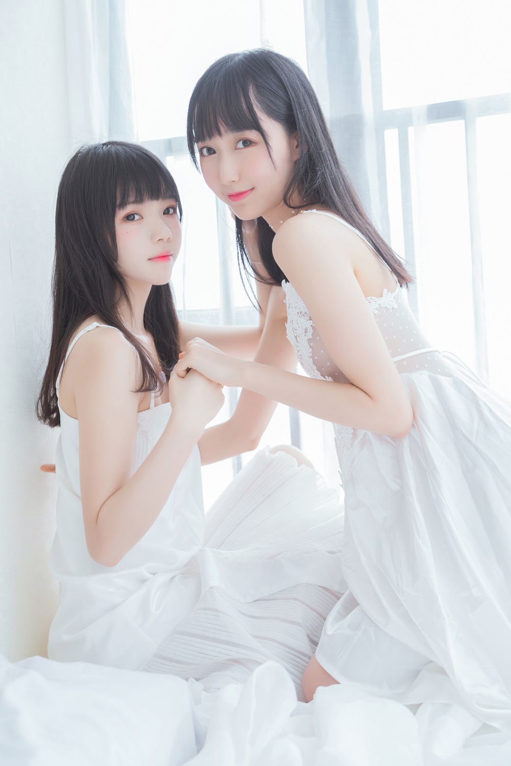 木棉棉&amp;桜桃喵-她SHE-朝-白色长裙[58P]