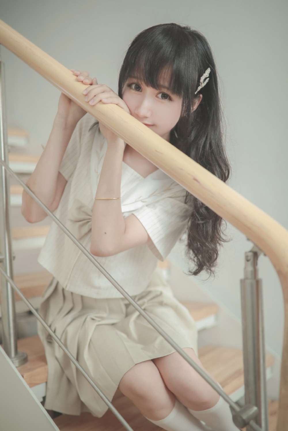 木棉棉-水手服白[19P]