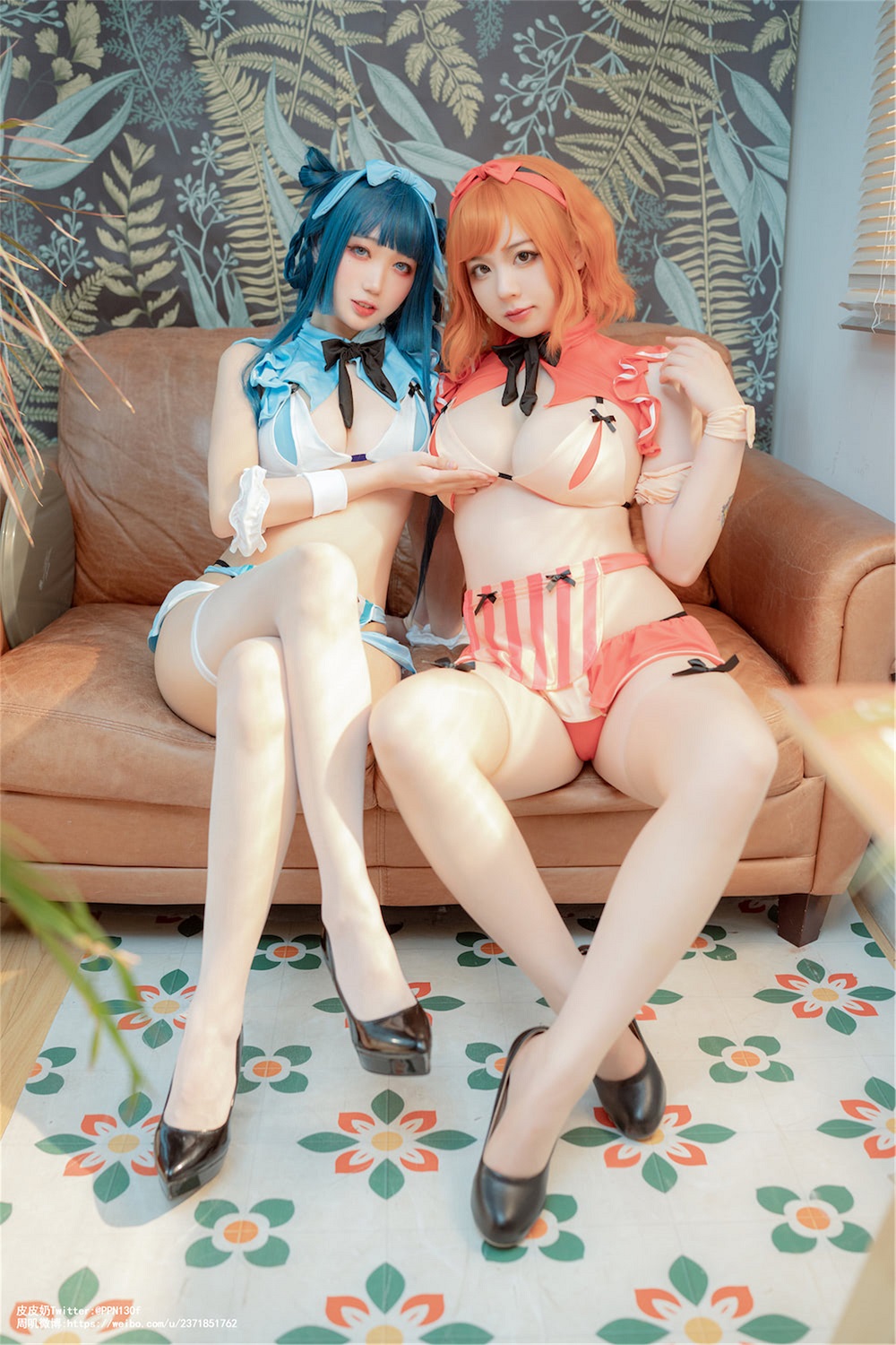 超皮皮皮奶&amp;周叽是可爱兔兔-服务员[39P]