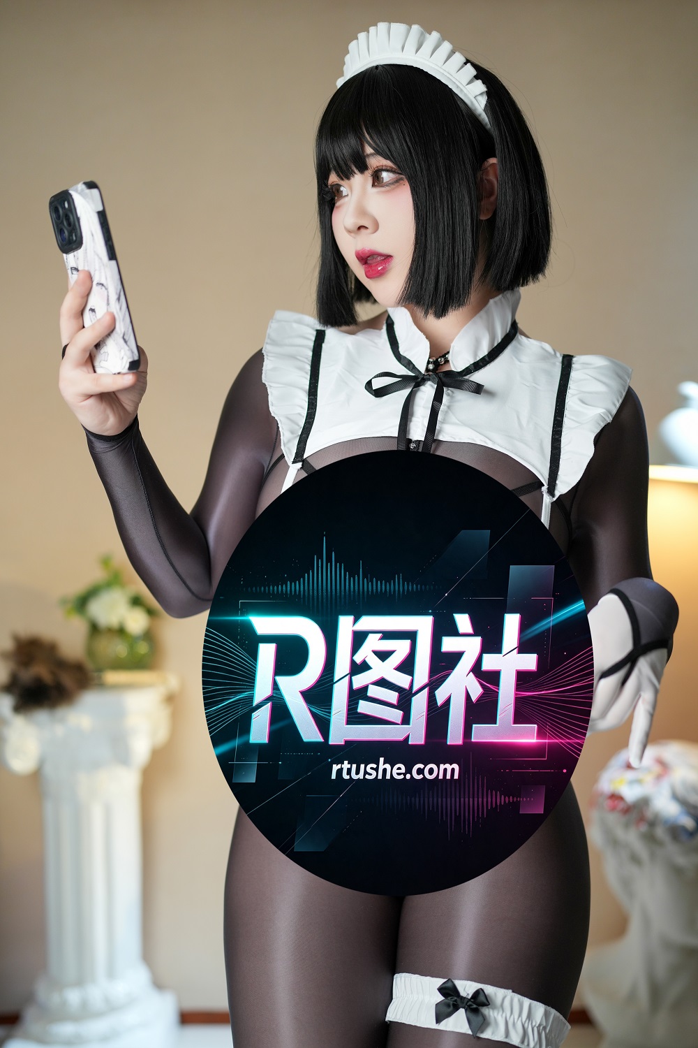 超皮皮皮奶-女仆自摄[60P]