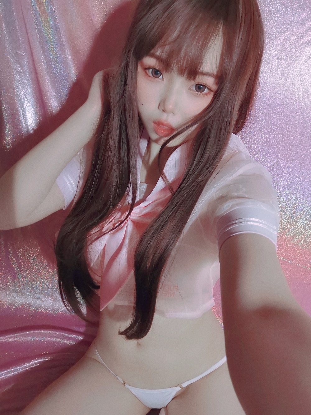 七月喵子-粉嫩的水手服[48P]