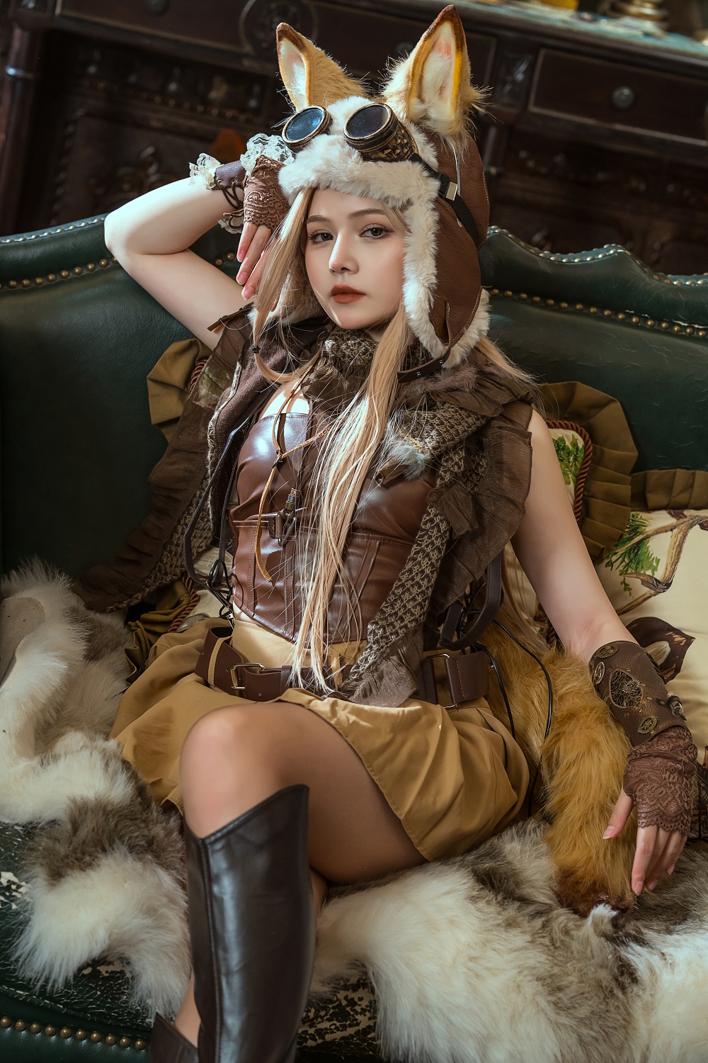 七月喵子-幻想兽娘集-月食本-波克塔耶子[25P]