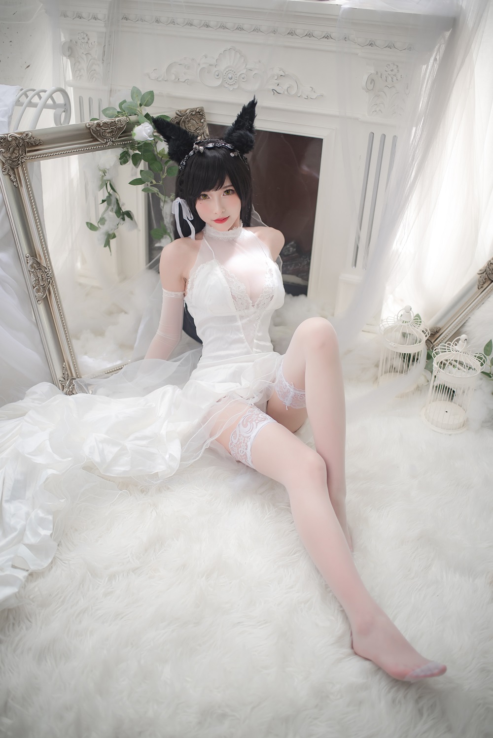 清水由乃-爱宕婚纱[49P+1V]