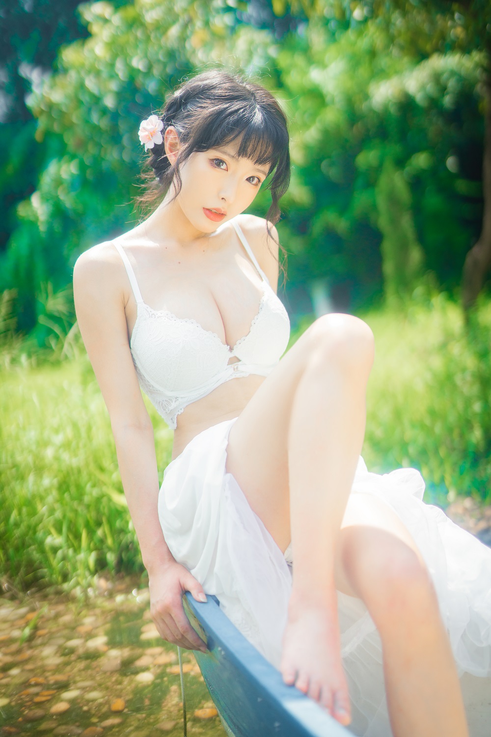 清水由乃-蕾丝花园[34P]