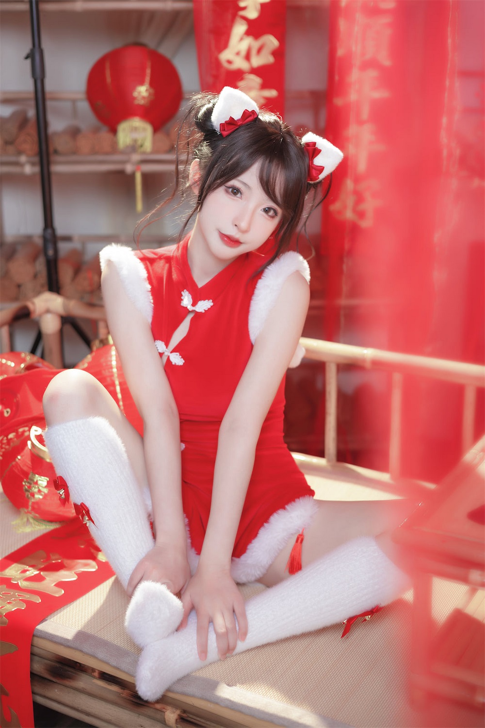 清水由乃-2023新年旗袍[77P]